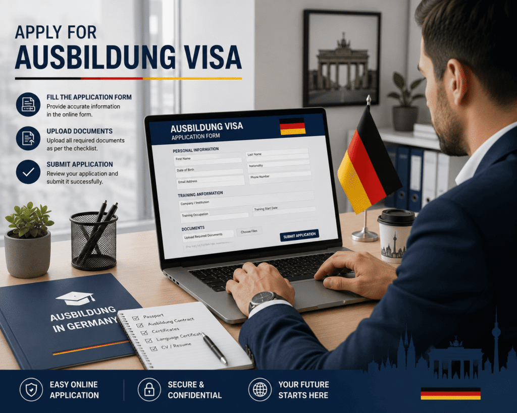 How to Apply for the Germany Ausbildung Visa