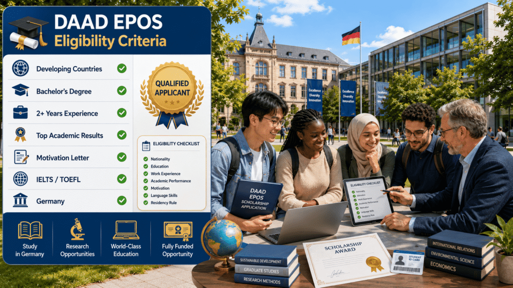 daad epos scholarship eligibility