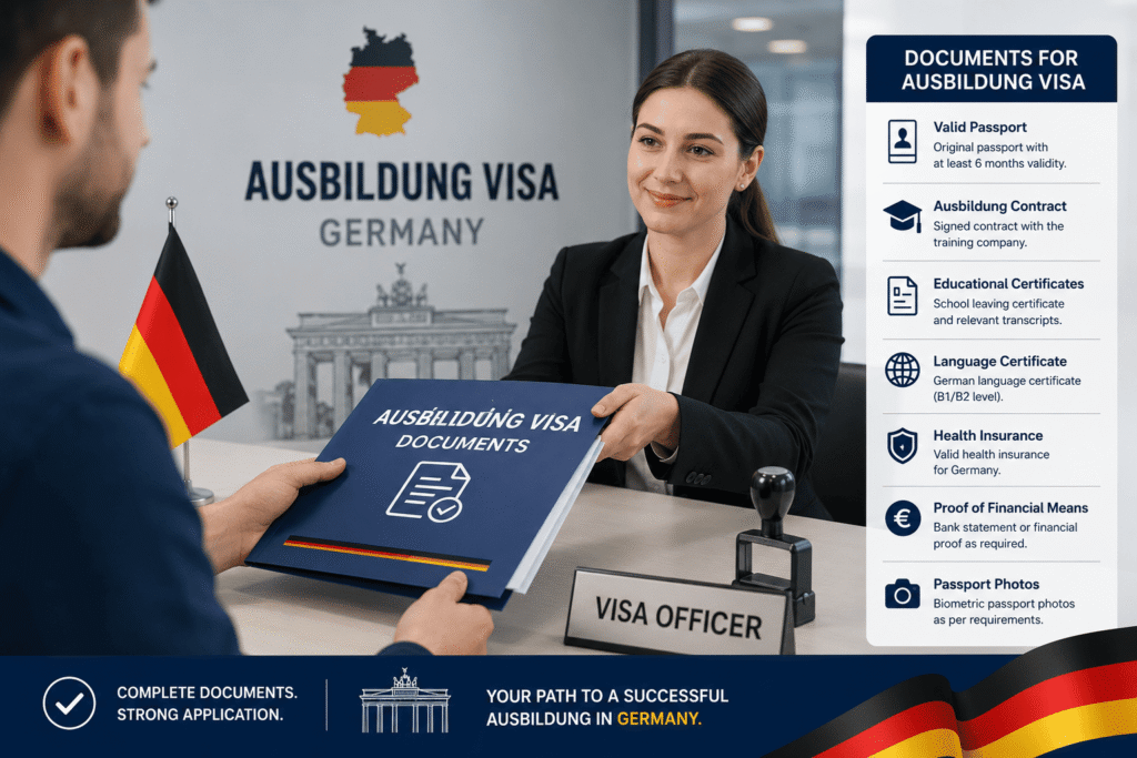 German Ausbildung Visa — Full Document Checklist