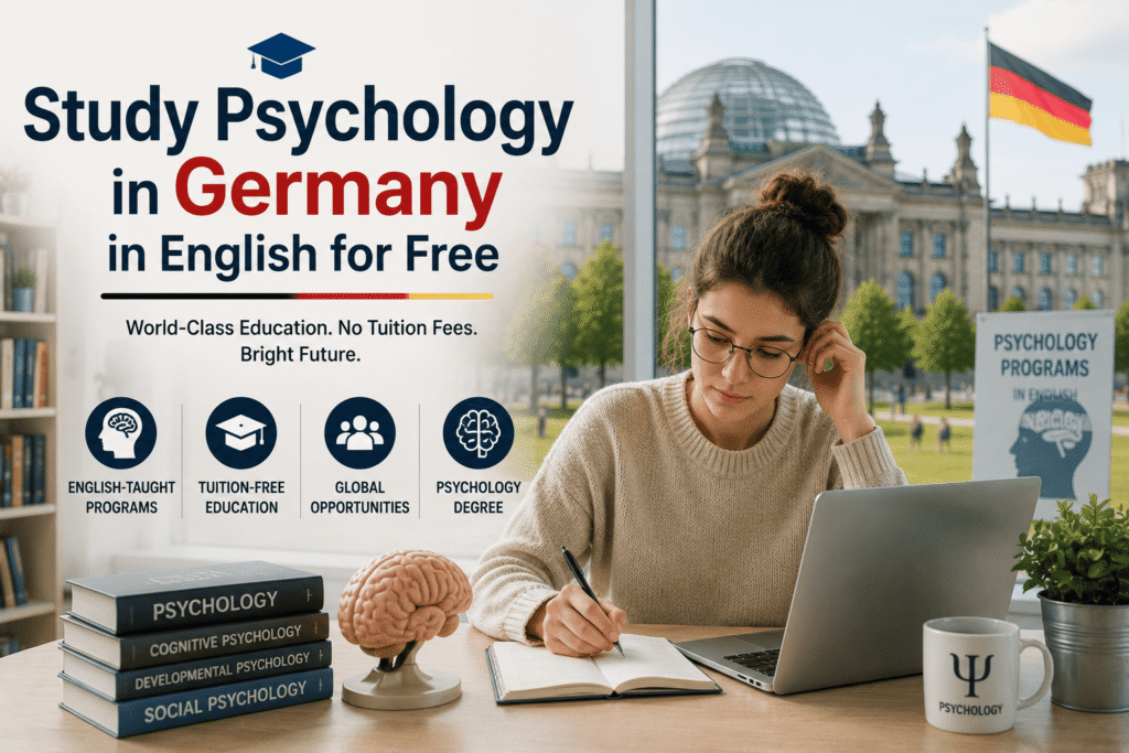 Study Psychology in Germany in English for Free