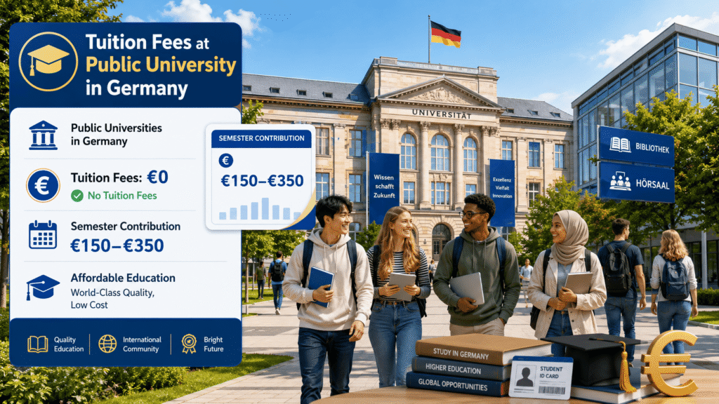 Tuition Fees at Public University in Germany