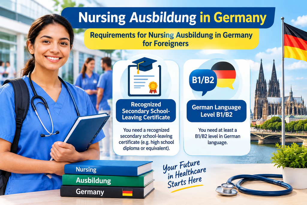 Requirements for Nursing Ausbildung in Germany for Foreigners